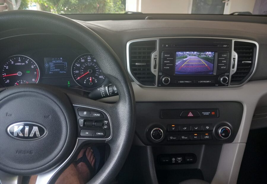 Kia Sportage Blue (Blauw) — car rental Curaçao